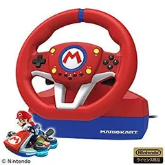 【中古】(非常に良い)【任天堂ライセンス商品】マリオカートレーシングホイール for Nintendo Switch【Nintendo Switch対応】のサムネイル