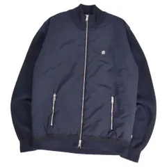 極美品 ヒューゴボス HUGO BOSS ジャケット ブルゾン ニット切り替えのサムネイル
