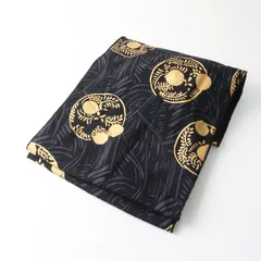 美品 ソウソウ SOU・SOU 京都 モスリンボア えりまき 草紋 ｜ブラック ショール ネックウォーマー スヌード【2400015016351】のサムネイル