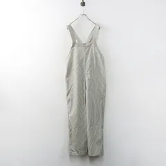 サマンサモスモス Samansa Mos2 SM2 ヒッコリーサロペットパンツ F オフホワイト／オーバーオール【2400015033280】のサムネイル