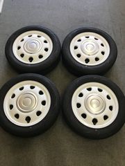 スズキ】 ラパンショコラ 純正ホイール 155/65R14 14インチアルミ 