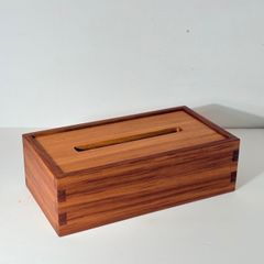 BYOKA オリジナル ティッシュボックス 木製真鍮ティッシュケース