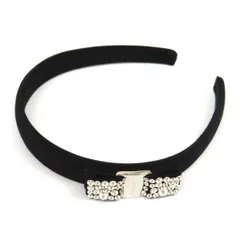 フェラガモ ヴァラ ビジュー カチューシャ ユニセックス ブラック Salvatore Ferragamo【中古】 【アパレル・小物】のサムネイル