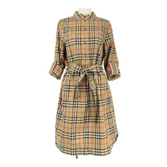 バーバリー ノバチェック ワンピース 8024585 レディース ベージュ BURBERRY【中古】 【アパレル・小物】のサムネイル