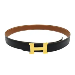 エルメス コンスタンスミニ リバーシブル レザー ベルト 70 ユニセックス ブラック ブラウン HERMES【中古】 【アパレル・小物】のサムネイル