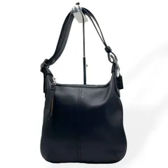 美品　COACH コーチ　ショルダーバッグ　ブラック　レザー　肩掛け　斜め掛けのサムネイル