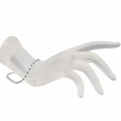 TASAKI タサキ ダイヤモンド(0.90ct) エメラルド テニスブレスレット 約18cm 750 K18 WG ホワイトゴールド【送料無料】バングル【中古】TMR2509080009のサムネイル