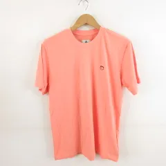 ユニフ UNIF Tシャツ 丸首 半袖 ワンポイント ピンク XS *A639のサムネイル