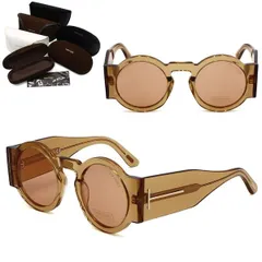 トムフォード サングラス TOM FORD FT0603/S 45E 47 クリアブラウン ライトブラウン グローバルフィット メンズ レディース ユニセックスのサムネイル