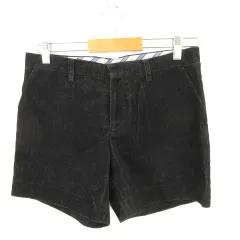 ダブルスタンダードクロージング ダブスタ DOUBLE STANDARD CLOTHING ショートパンツ コーデュロイ 黒 38 *A189のサムネイル