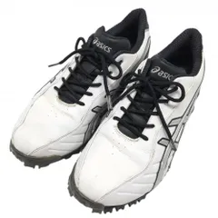 アシックス ゴルフシューズ 白×黒 TGN103 ゲルエース メンズ 26.5 ゴルフウェア asicsのサムネイル