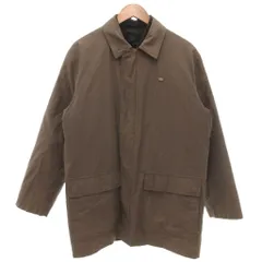 ラコステ LACOSTE ステンカラーコート ジャケット 3 比翼 キルティングライナー ポケット付き 茶 ブラウン /KB ■ECG006のサムネイル