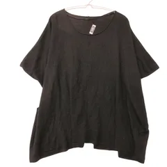 ACNE アクネ ニット クルー ドルマンスリーブ ウール バックヘンリースリット ブラック S レディース 【中古】のサムネイル
