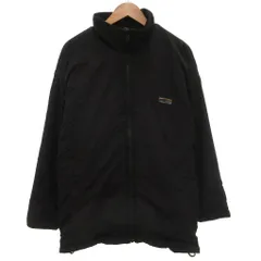 フリークスストア FREAKS STORE フリースジャケット リバーシブル F スタンドカラー ジップアップ フード付き 黒 ブラック /KB ■ECG006のサムネイル