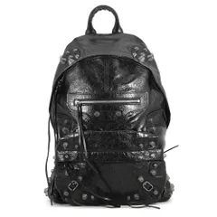 バレンシアガ リュック ル カゴール バックパック レザー 766297 BALENCIAGA リュックサック メンズ 黒のサムネイル