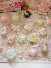 むにゅ プクプク ふわふわブローチ ぬいぐるみ プクプクムーニー