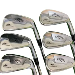 【中古】 キャロウェイ X FORGED STAR(2021) 6S アイアンセット IR リシャフト (フレックスその他) メンズ 男性用 右利き 右用 Cランク ゴルフクラブのサムネイル
