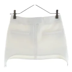 COURREGES (クレージュ) サスペンダー ミニスカート ホワイト 123CJU078PL00070001 レディースのサムネイル