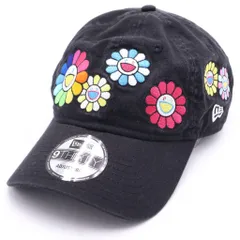 NEW ERA (ニューエラ) ×TAKASHI MURAKAMI 9THIRTY FLOWER ALLOVER フラワーオールオーバーキャップ ブラックのサムネイル