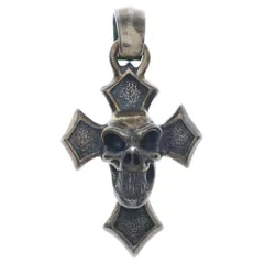 Bill Wall Leather/BWL (ビルウォールレザー) C CROSS SKULL PENDANT SV925 Cクロス スカル ペンダント シルバーのサムネイル