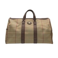 希少】80s Burberry バーバリー ボストンバッグ 大容量 ホースロゴ
