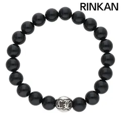クロムハーツ  10mm BEAD/10mmビーズブレス BEAD10mmオニキスビーズブレスレット メンズ 10mm クロムハーツ 10mm BEAD/10mmビーズブレス BEAD10mmオニキスビーズ