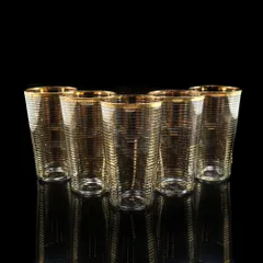 【Baccarat】バカラ オールドバカラ 金線文グラス 5客 ガラス _ 食器のサムネイル