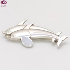 ジョージジェンセン ブローチ イルカ SV925 317 シルバー925 - メルカリ