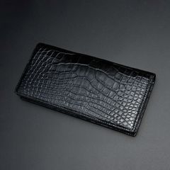 新品 定29万 最高峰 クロコダイル ニロティカス 極艶 無双 長財布 小銭