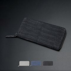 新品 定29万 最高峰 クロコダイル ニロティカス 極艶 無双 長財布 小銭