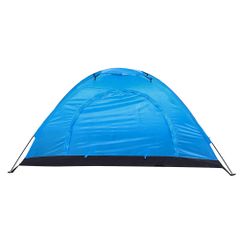 簡単設営】ワンタッチテント 2〜3人用ブルーsha mo camel キャンプ