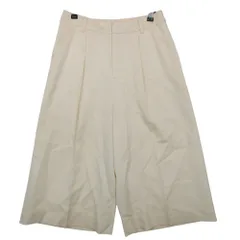 GRACE Class グレース クラス パンツ タック ワイド ボトムス ウール ミモレ丈 ホワイト 36【S】 レディース 【中古】のサムネイル