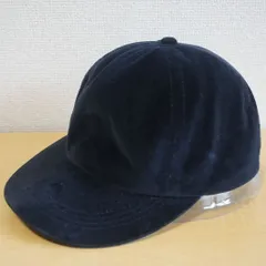 BEAUTY&YOUTH　メンズ・レディース　光沢のある紺色　サイズ５７cm〜５９cm　キャップ　帽子　コットン帽　[[6.6.]]のサムネイル