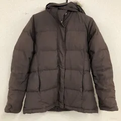 L.L.Bean エルエルビーン ダウンジャケット レディース Sサイズ ブラウン フード付き アウター 26f菊DOのサムネイル