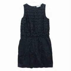 SEE BY CHLOE シーバイクロエ ワンピース コットン リネン ノースリーブ カットソー ブラック 40【L】 レディース 【中古】のサムネイル