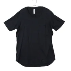 ATTACHMENT アタッチメント 半袖Ｔシャツ ストレッチ クルーネック ポケT ラウンドヘム FK-1 ネイビー 2【M】 メンズ 【中古】のサムネイル
