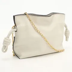 LOEWE ロエベ フラメンコ クラッチ ナノ ショルダーバッグ カーフ【中古】 レディースのサムネイル
