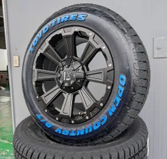 RAV4 アウトランダー エクストレイル D5 CX8 CX5 イヴォーク 17インチ LEXXEL DeathRock デスロック TOYO OPENCOUNTRY AT3 245/65R17 225/65R17 ホワイトレターのサムネイル