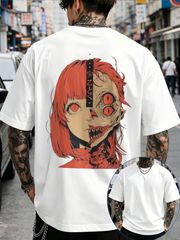 おろちんゆー×ヴィレッジヴァンガード Tシャツ（ねこちんゆー）サイズL