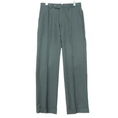 美品 INCOTEX インコテックス パンツ super100's ノータック スラックス トラウザーパンツ ボトムス グレー 42【XS】 メンズ 【中古】