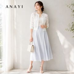 Foxey ブティックリネンワンピース　38 美品】【参考価格105,840円】FOXEY BOUTIQUE 38871 / フォクシー