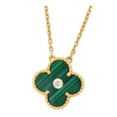 ヴァンクリーフ&アーペル ヴィンテージ アルハンブラ ネックレス 2013年ホリデー限定 Au750 (K18YG) レディース Van Cleef & Arpels【中古】 【ジュエリー】のサムネイル
