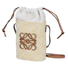 ロエベ LOEWE ショルダーバッグ かごバッグ アナグラムスクエア