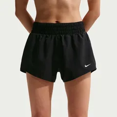 ナイキ ショートパンツ インナー付き レディース NIKE Dri-FIT ワン 吸汗速乾 ショーツ パンツ スポーツウェア ランニング  トレーニングウェア ヨガ  黒 ブラック   レディースウエア/DX6011-011