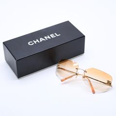 CHANEL シャネル メガネ 2027K K18 リムレス 総重量29.7g CHANEL シャネル メガネ 2027K K18 リムレス 総重量29.7g - メルカリ
