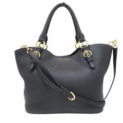 ミュウミュウ MIUMIU 2WAY バッグ ハンドバッグ レザー 5BE886 レディース