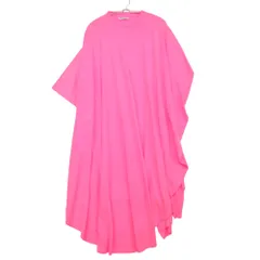 BALENCIAGA バレンシアガ ワンピース NEON オーバーサイズ クルーネック 半袖 アシンメトリー コットン 641653 TJVA5 ピンク XS レディース 【中古】のサムネイル