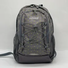BN9366●Coleman コールマン リュック バックパック ドット柄 グレー系 15Lのサムネイル