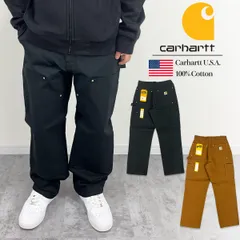 【新品】カーハート ダブルニーワークパンツ Carhartt B01 ペインターパンツ ブラック ブラウン USサイズ ルーズフィット DOUBLE KNEE メンズ 正規品 106679のサムネイル