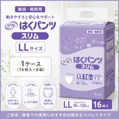 【リフレ】はくパンツスリム　LL　1ケース　⚠️7月下旬頃価格改定予定⚠️のサムネイル